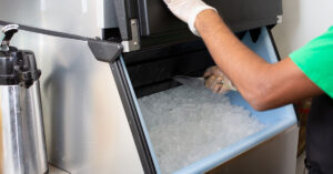 Cleaning a Commercial Ice Machine