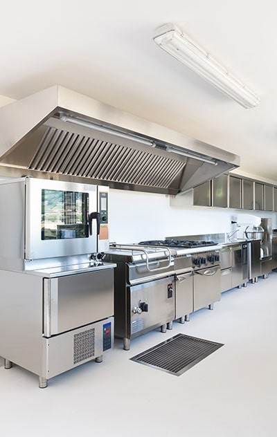 Professional Kitchen in Modern Building